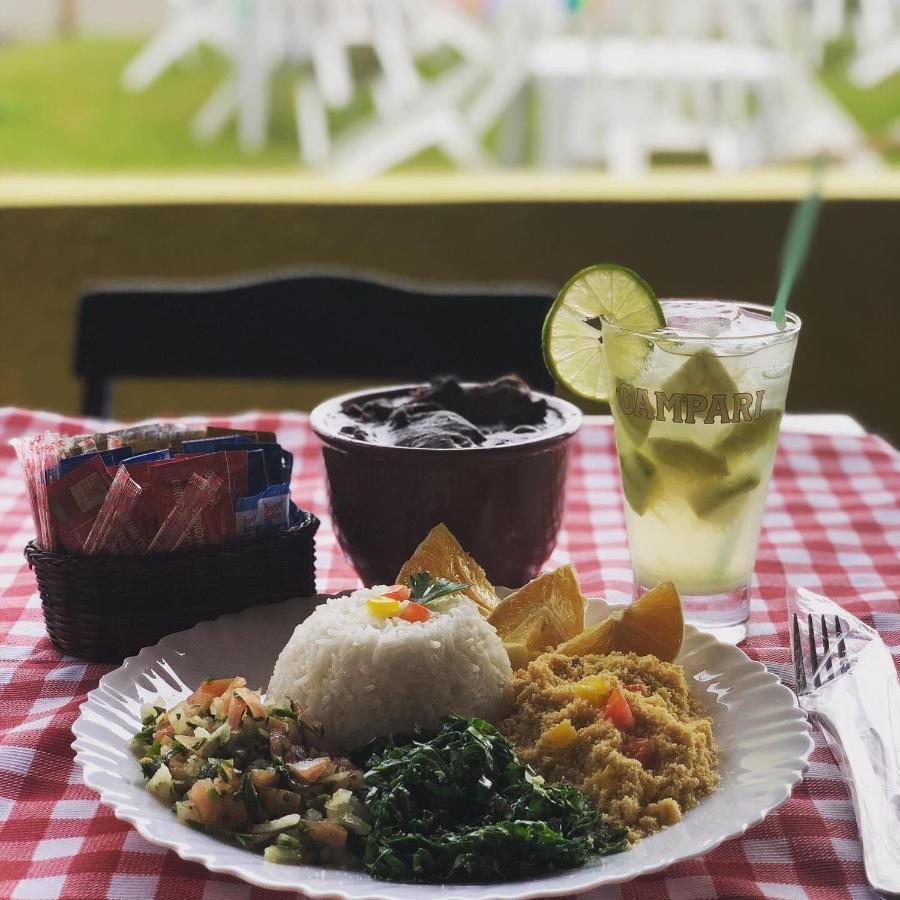 Prainha Pousada - Bar E Restaurante อิตันญาเอม ภายนอก รูปภาพ